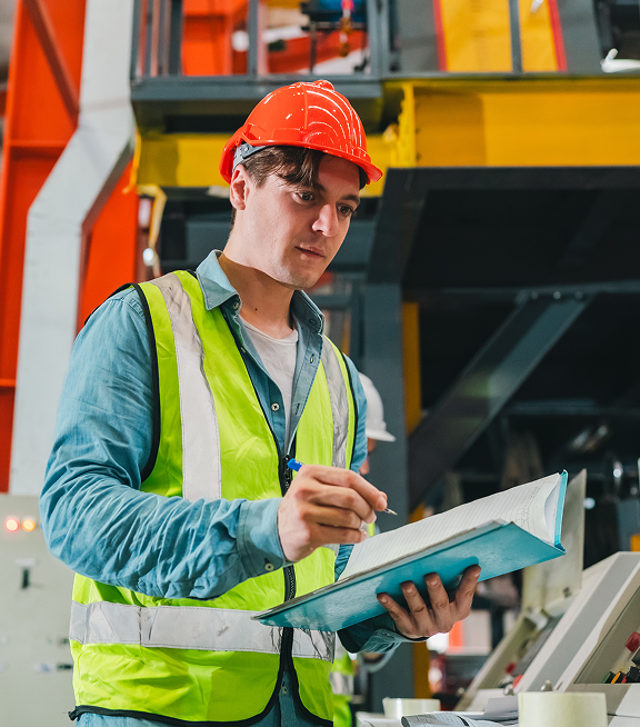 Manual safety checklist process in facility