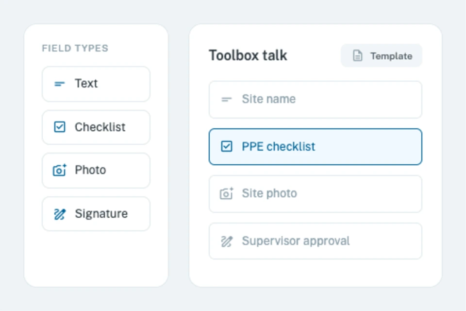 Dynamic form builder and configurable fields