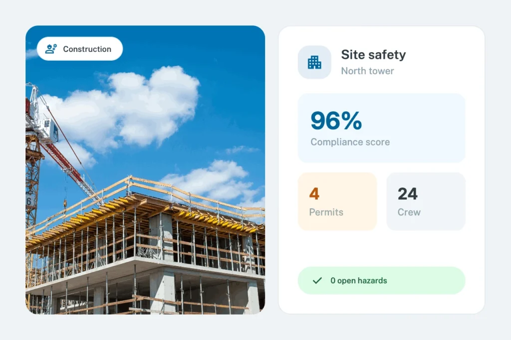 Construction site safety management preview