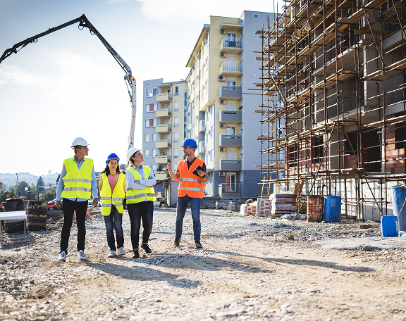WorkAware industrial and construction field workers on site